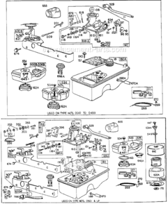 Part Location Diagram of 260846 Briggs and Stratton Link-Control